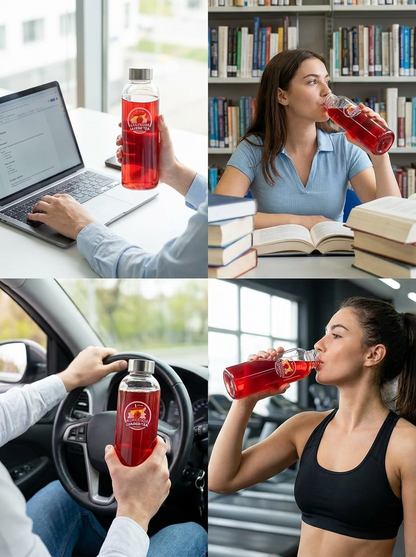 AuraRush™ Loaded Tea  Berry Rush – Естествена енергийна напитка с кофеин от зелен чай и електролити